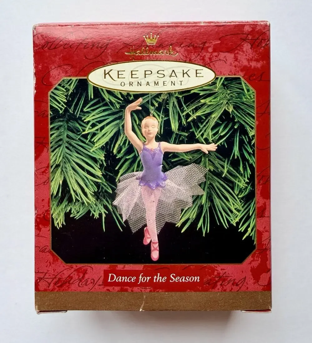 HALLMARK Vintage Keepsake Ornament DANCE FOR THE SEASON Joanne Eschrich 1999